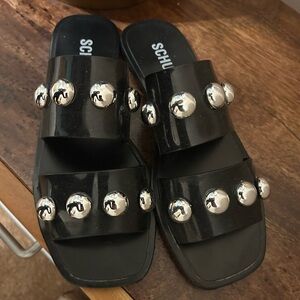 Shultz Rubber sandals size 7 good condition